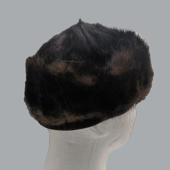 Vintage Howard Albert New York Mink Fur Hat – Classic Luxury Winter Style - Picture 2 of 8